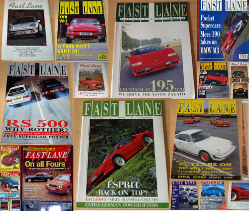 Fast lane magazine - magazine, of