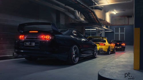 Toyota supra a80 mazda rx7 - toyota,