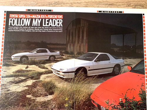 Toyota supra mazda - toyota, rx7