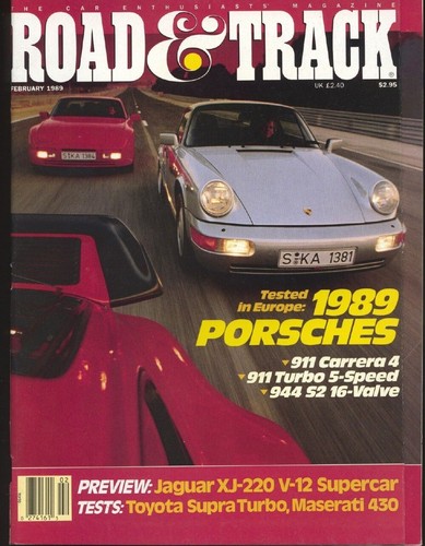 Road track 1989 - &,