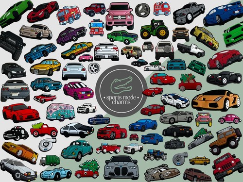 Cars charms for shoes - cars,